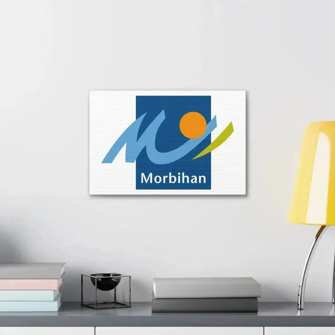 Flag of Morbihan France - Canvas Wall Art - The Sticker Space