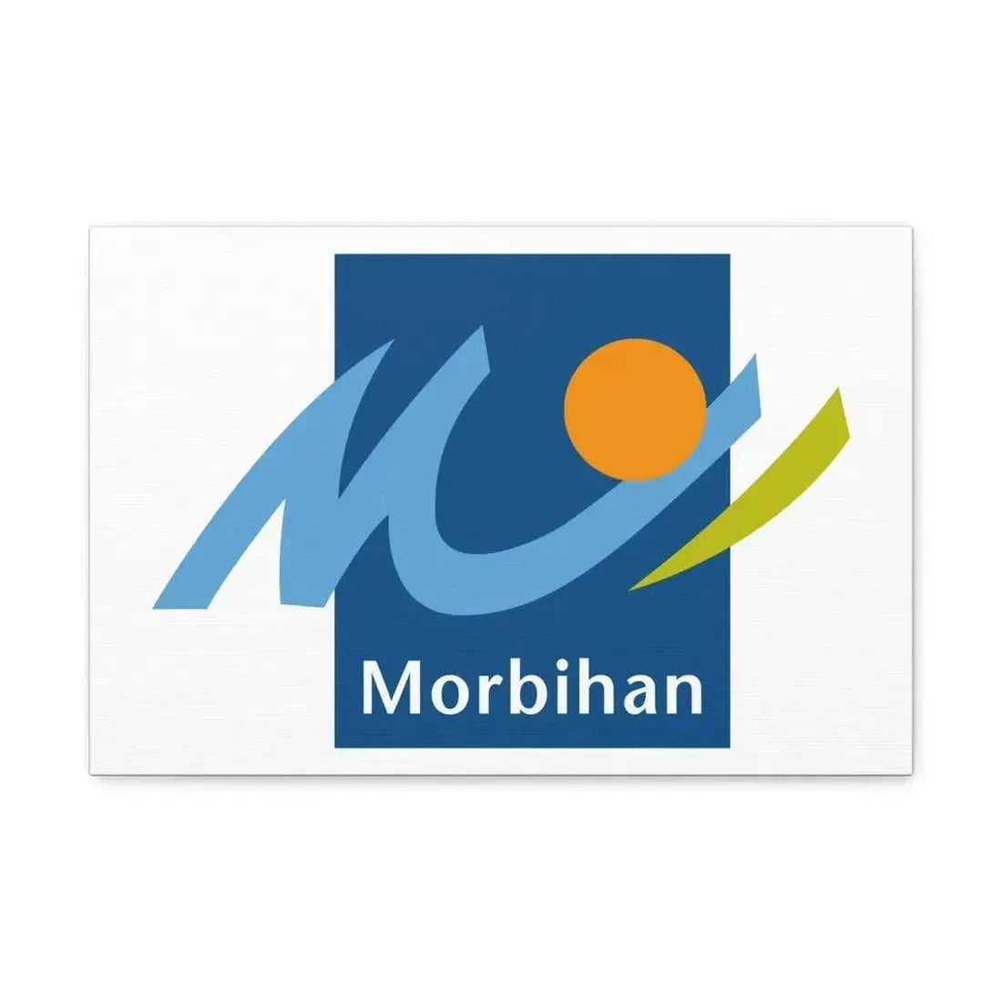 Flag of Morbihan France - Canvas Wall Art - The Sticker Space