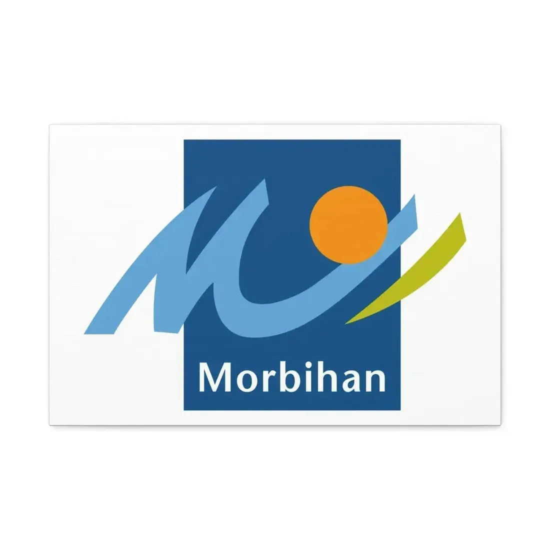 Flag of Morbihan France - Canvas Wall Art - The Sticker Space