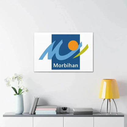Flag of Morbihan France - Canvas Wall Art - The Sticker Space