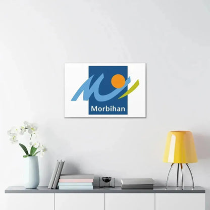 Flag of Morbihan France - Canvas Wall Art - The Sticker Space