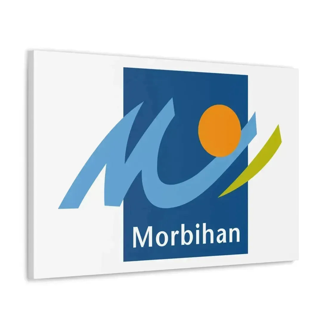 Flag of Morbihan France - Canvas Wall Art - The Sticker Space