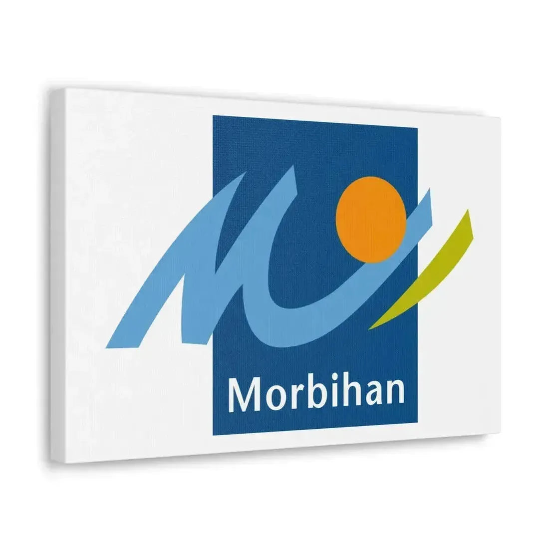Flag of Morbihan France - Canvas Wall Art - The Sticker Space