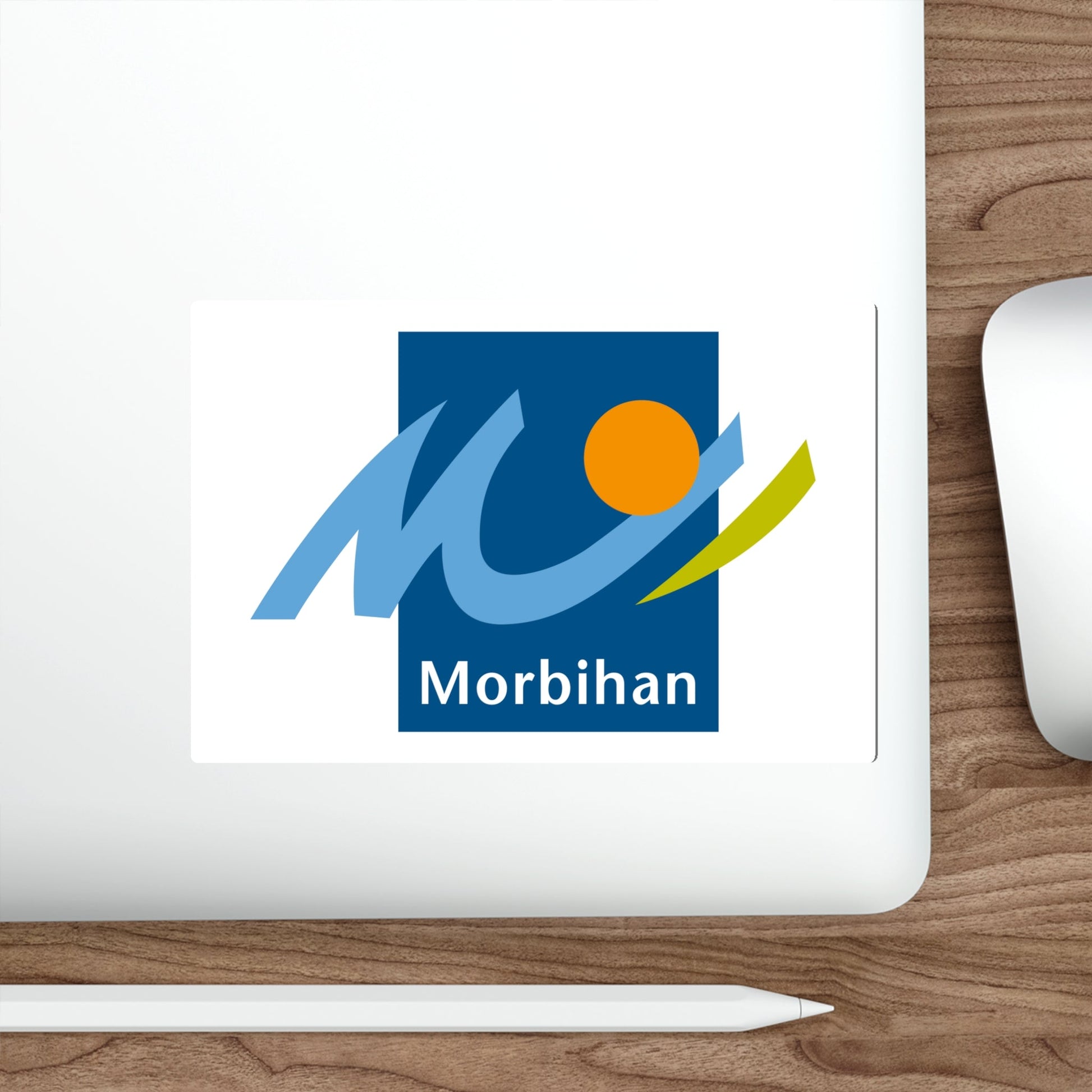 Flag of Morbihan France STICKER Vinyl Die-Cut Decal-The Sticker Space