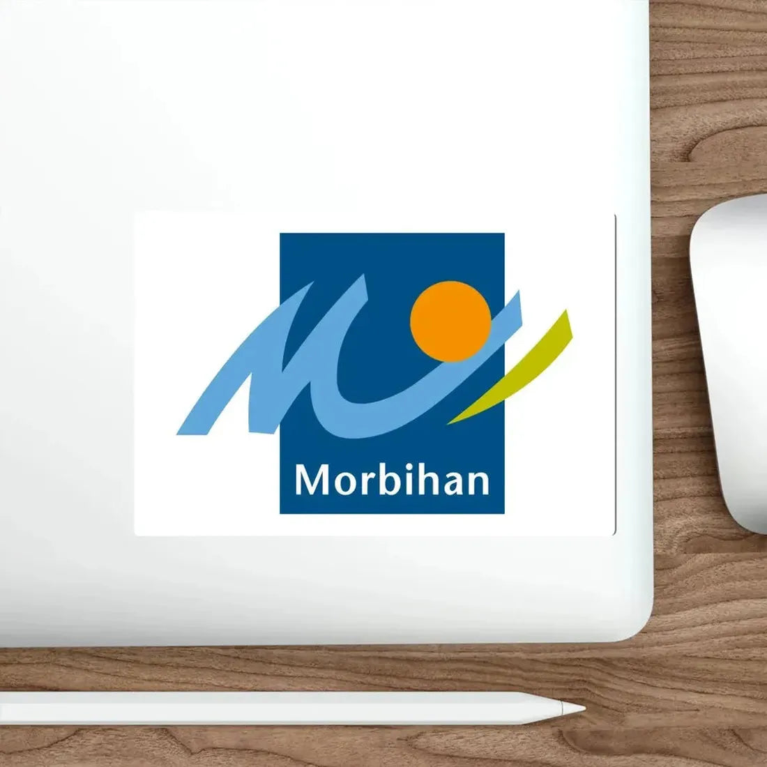 Flag of Morbihan France STICKER Vinyl Die-Cut Decal - The Sticker Space