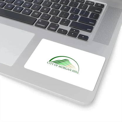 Flag of Morgan Hill California (United States) STICKER Vinyl Kiss-Cut Decal - The Sticker Space