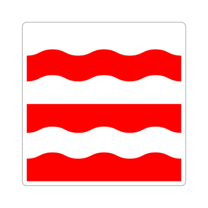 Flag of Morges Switzerland STICKER Vinyl Die-Cut Decal-2 Inch-The Sticker Space