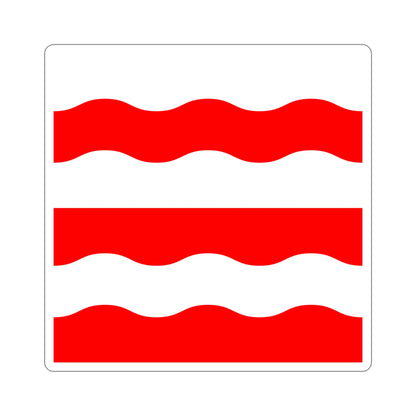 Flag of Morges Switzerland STICKER Vinyl Die-Cut Decal-5 Inch-The Sticker Space