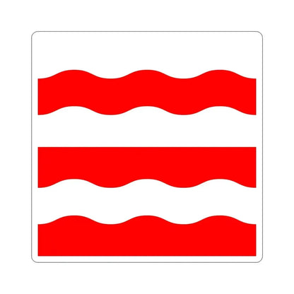 Flag of Morges Switzerland STICKER Vinyl Die-Cut Decal - The Sticker Space