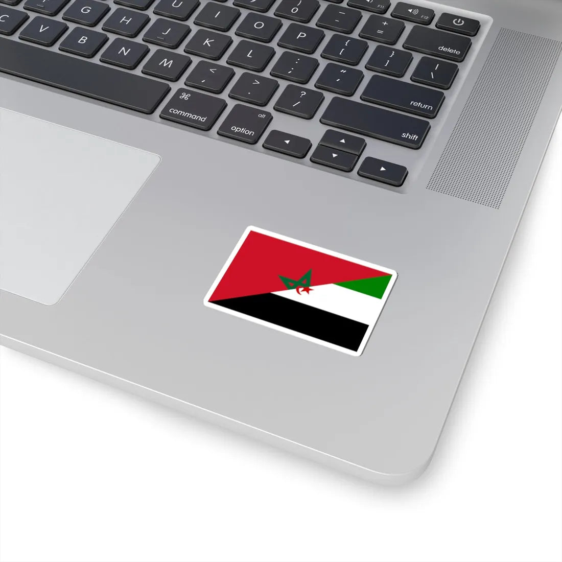 Flag of Morocco and Western Sahara (Morocco) STICKER Vinyl Kiss-Cut Decal - The Sticker Space