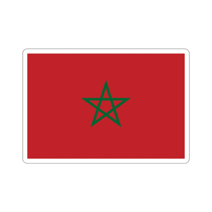 Flag of Morocco STICKER Vinyl Die-Cut Decal-3 Inch-The Sticker Space