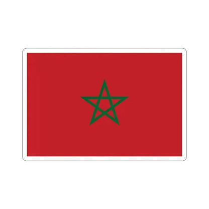 Flag of Morocco STICKER Vinyl Die-Cut Decal 4 Inch - The Sticker Space