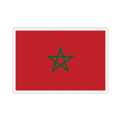 Flag of Morocco STICKER Vinyl Die-Cut Decal-5 Inch-The Sticker Space