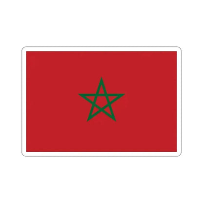 Flag of Morocco STICKER Vinyl Die-Cut Decal 6 Inch - The Sticker Space