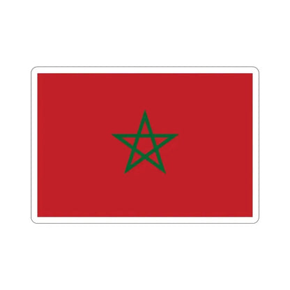 Flag of Morocco STICKER Vinyl Die-Cut Decal - The Sticker Space