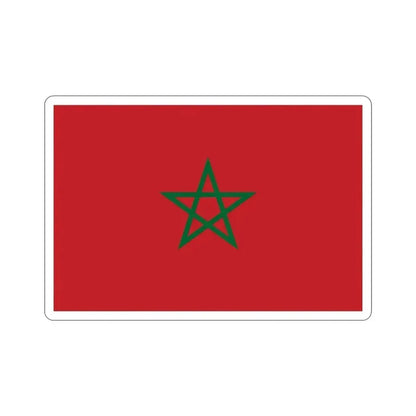 Flag of Morocco STICKER Vinyl Die-Cut Decal - The Sticker Space