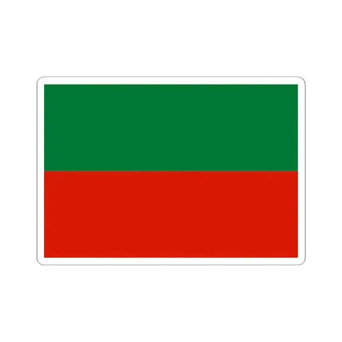 Flag of Morochata Bolivia (Bolivia) STICKER Vinyl Kiss-Cut Decal 3 Inch White - The Sticker Space