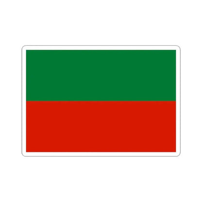 Flag of Morochata Bolivia (Bolivia) STICKER Vinyl Kiss-Cut Decal 6 Inch White - The Sticker Space