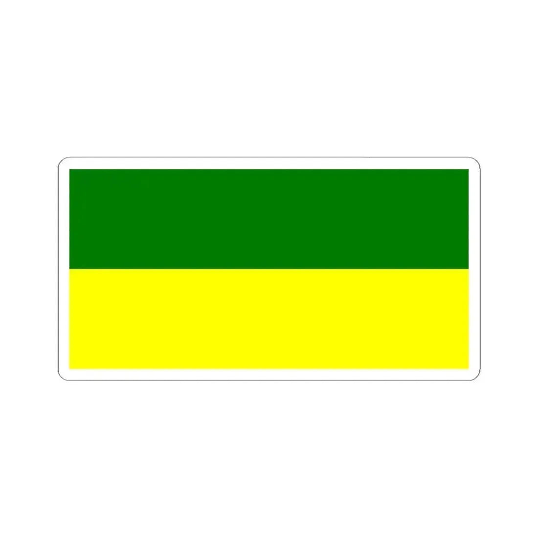 Flag of Morona Santiago Province (Ecuador) STICKER Vinyl Kiss-Cut Decal 4 Inch White - The Sticker Space