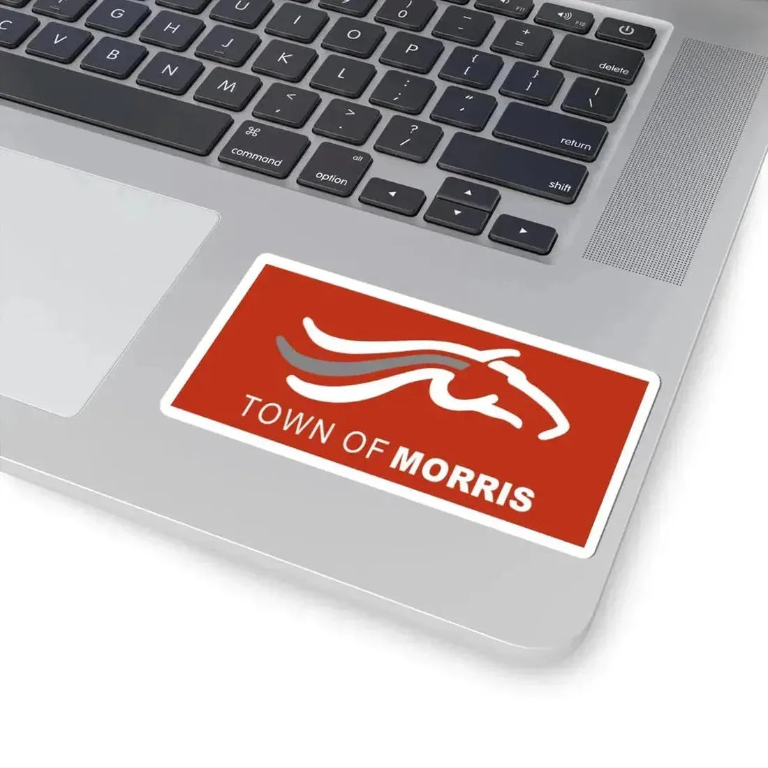 Flag of Morris Manitoba (Canada) STICKER Vinyl Kiss-Cut Decal - The Sticker Space