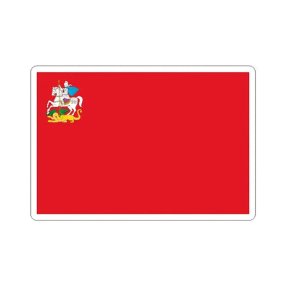Flag of Moscow Oblast Russia STICKER Vinyl Die-Cut Decal 3 Inch - The Sticker Space