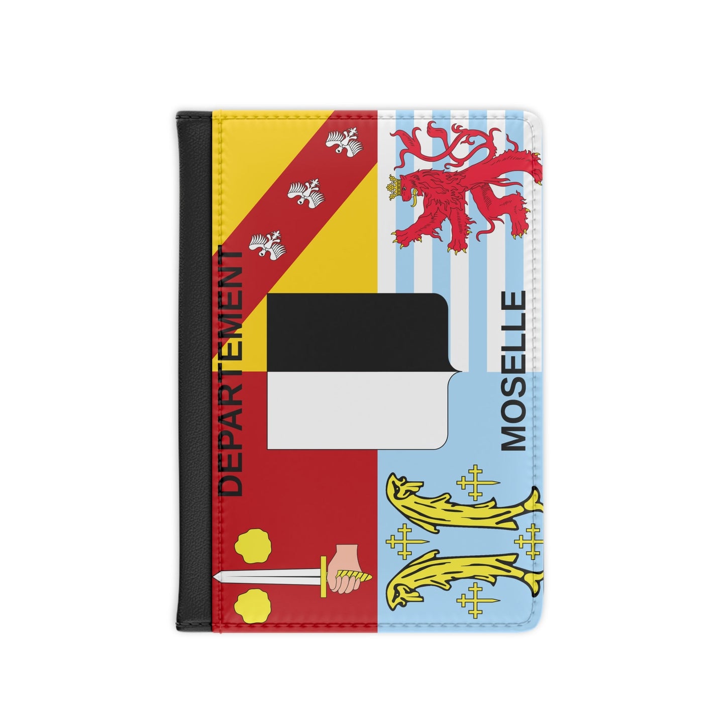 Flag of Moselle France - Passport Holder