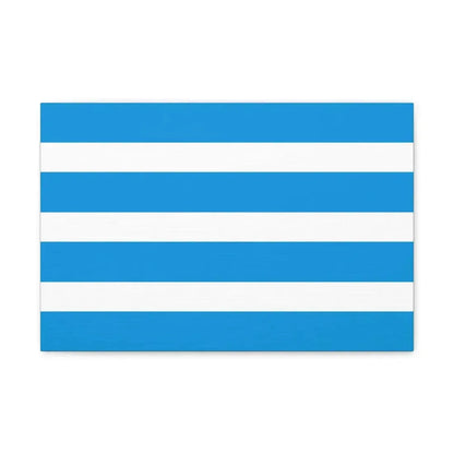 Flag of Most Czech Republic - Canvas Wall Art 18″ x 12″ 1.25" - The Sticker Space