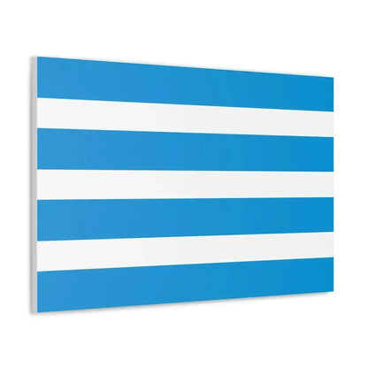 Flag of Most Czech Republic - Canvas Wall Art - The Sticker Space