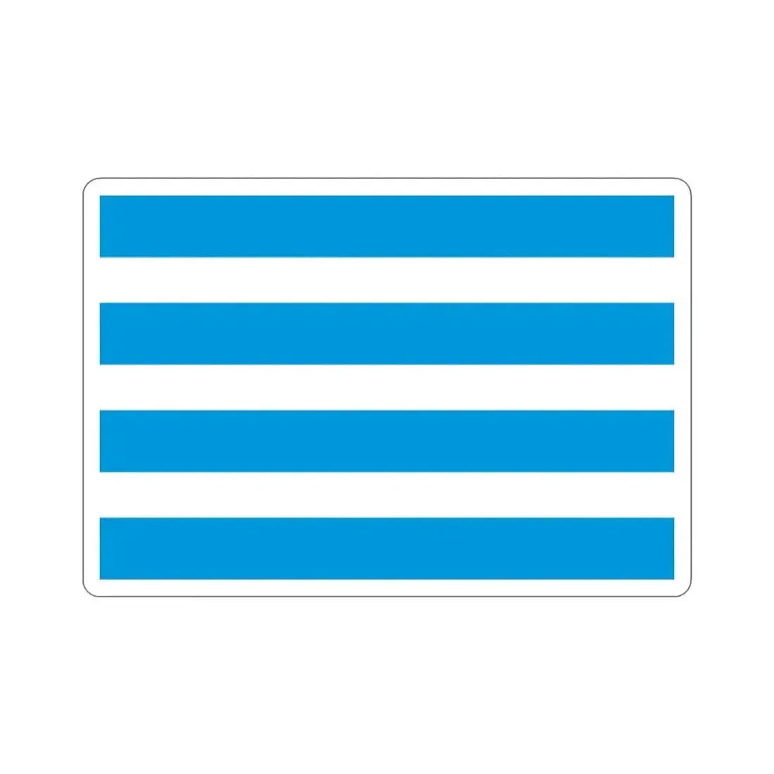 Flag of Most Czech Republic STICKER Vinyl Die-Cut Decal 2 Inch - The Sticker Space