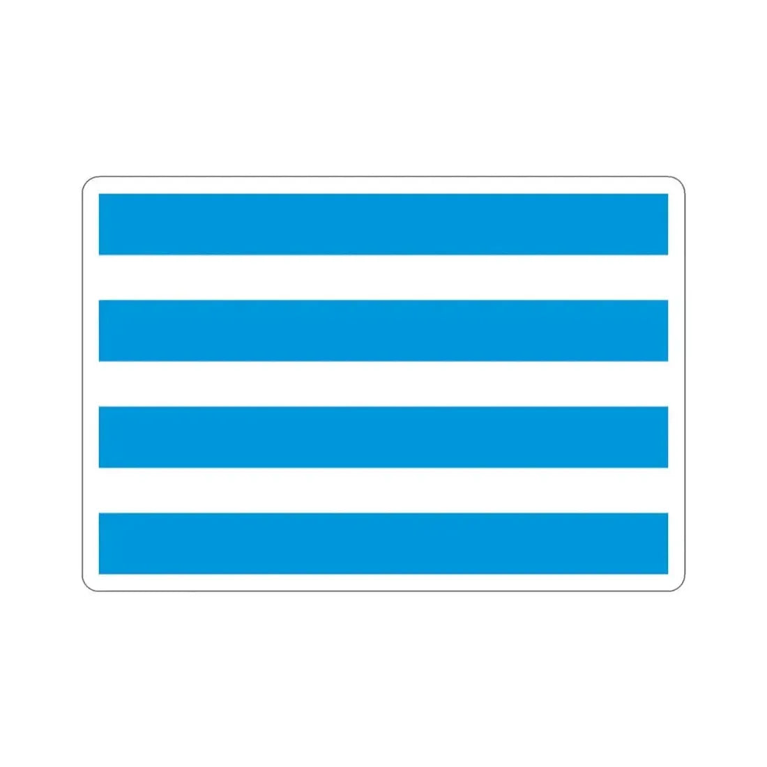 Flag of Most Czech Republic STICKER Vinyl Die-Cut Decal 2 Inch - The Sticker Space