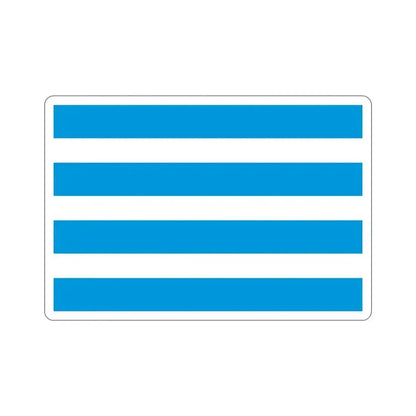 Flag of Most Czech Republic STICKER Vinyl Die-Cut Decal 4 Inch - The Sticker Space