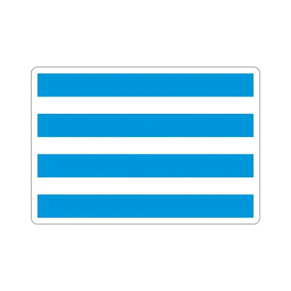 Flag of Most Czech Republic STICKER Vinyl Die-Cut Decal 4 Inch - The Sticker Space