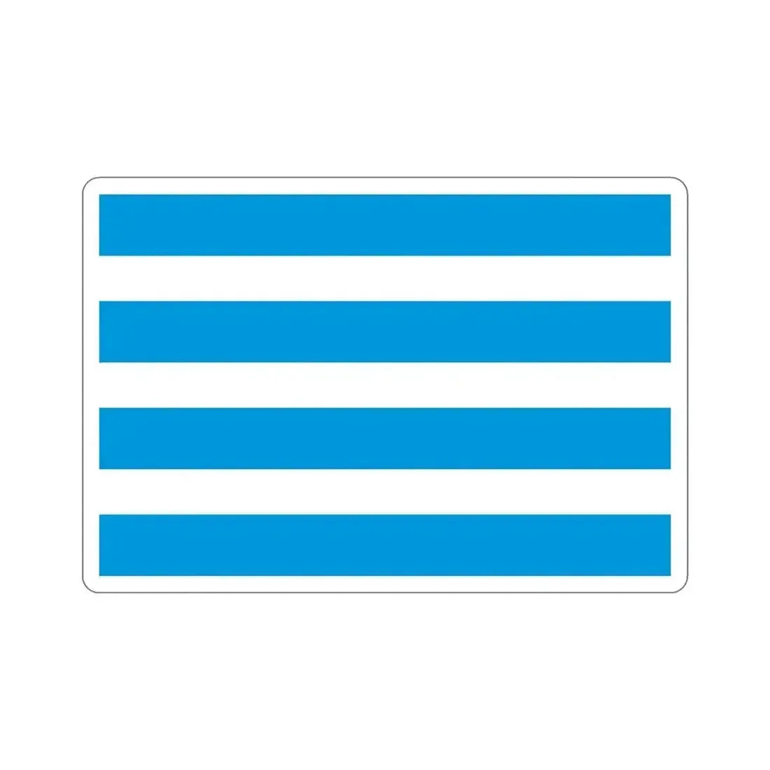 Flag of Most Czech Republic STICKER Vinyl Die-Cut Decal 6 Inch - The Sticker Space