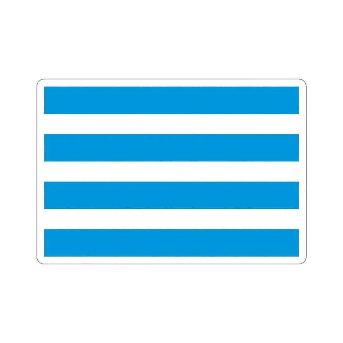 Flag of Most Czech Republic STICKER Vinyl Die-Cut Decal 6 Inch - The Sticker Space