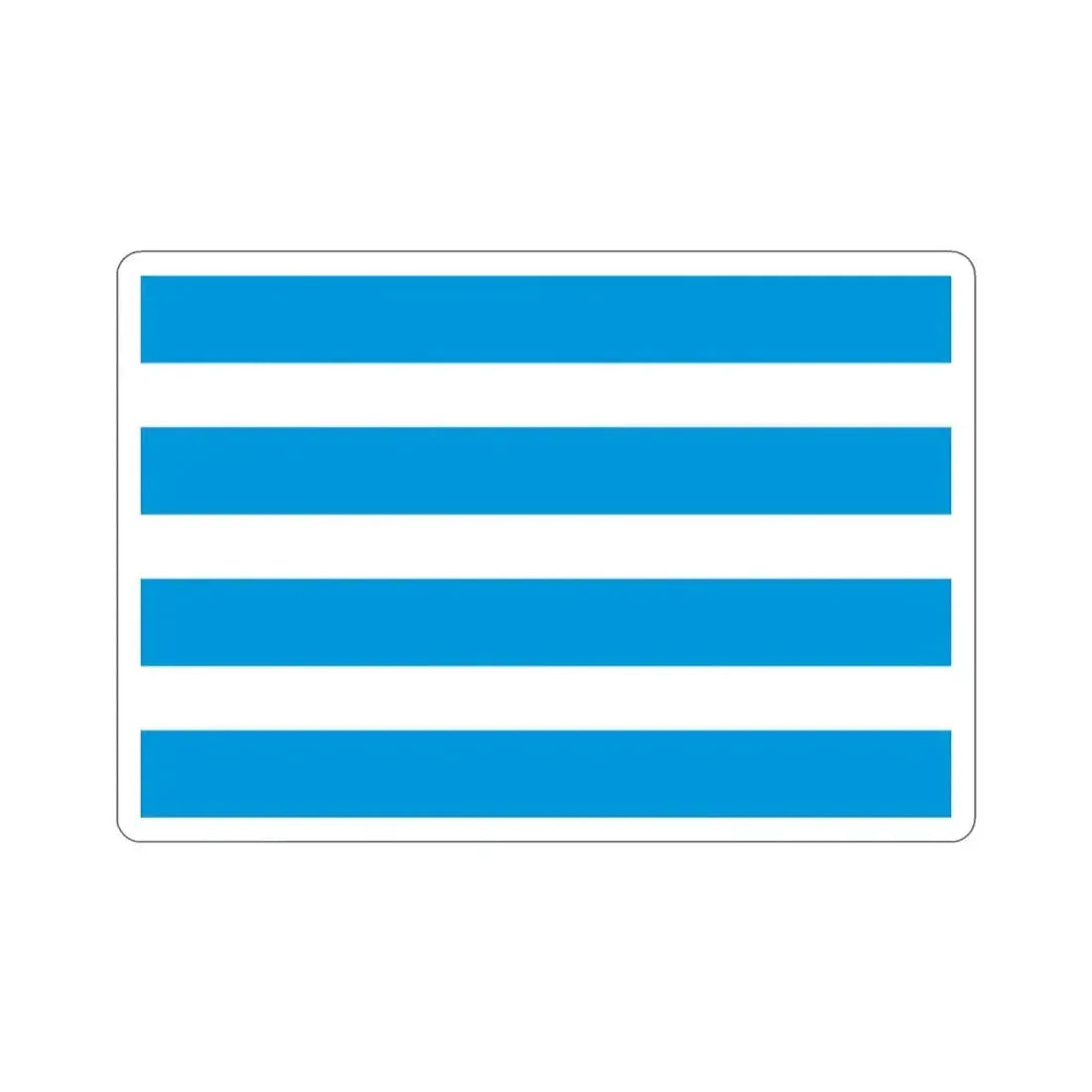 Flag of Most Czech Republic STICKER Vinyl Die-Cut Decal - The Sticker Space