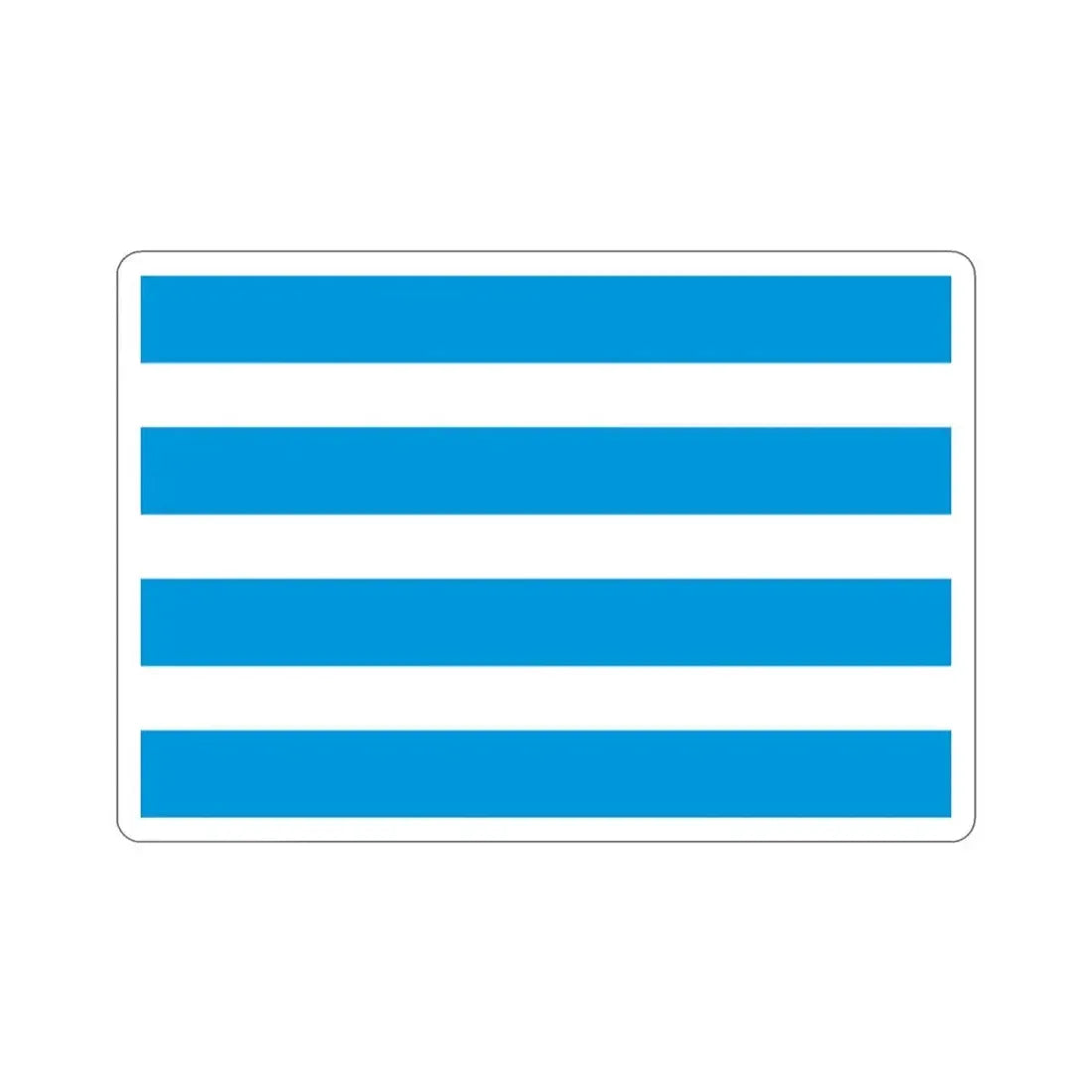 Flag of Most Czech Republic STICKER Vinyl Die-Cut Decal - The Sticker Space