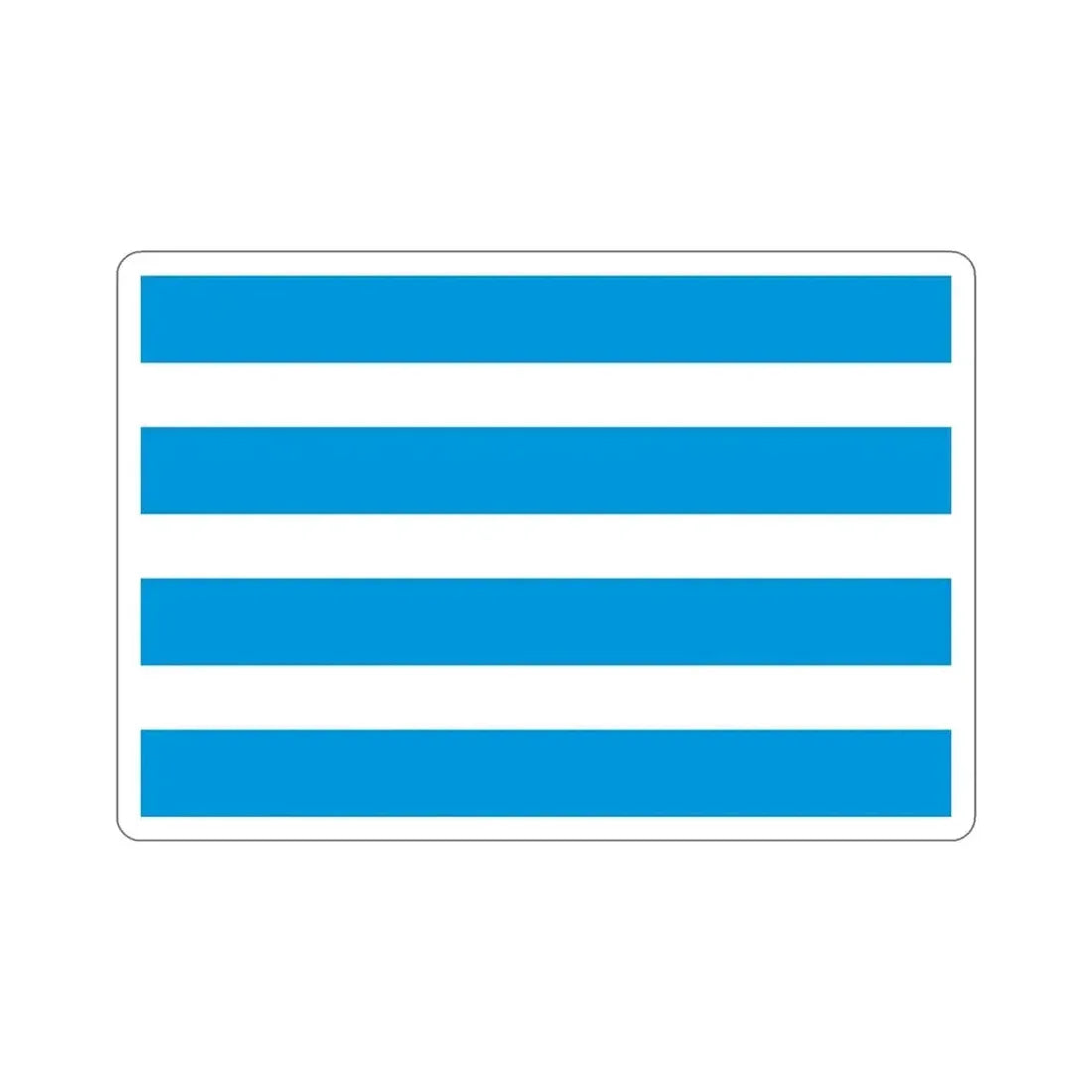 Flag of Most Czech Republic STICKER Vinyl Die-Cut Decal - The Sticker Space