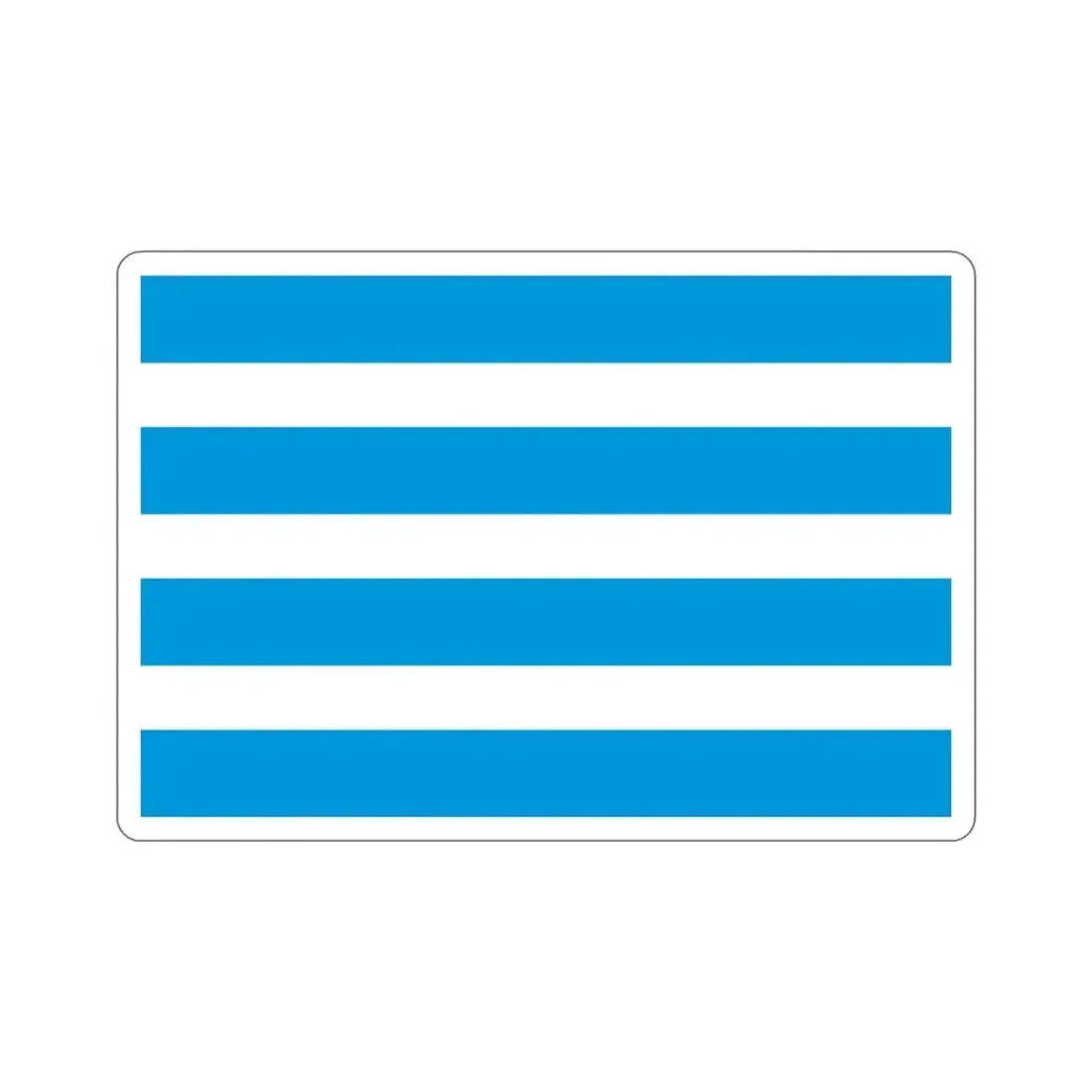 Flag of Most Czech Republic STICKER Vinyl Die-Cut Decal - The Sticker Space