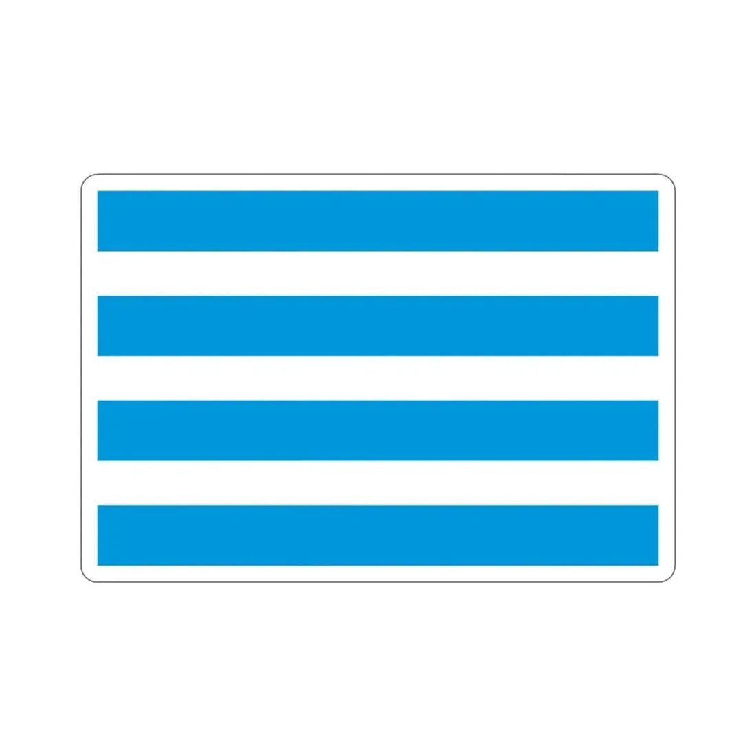 Flag of Most Czech Republic STICKER Vinyl Die-Cut Decal - The Sticker Space