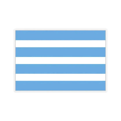 Flag of Most Czech Republic - STICKER Vinyl Kiss-Cut Decal 2 Inch Transparent - The Sticker Space