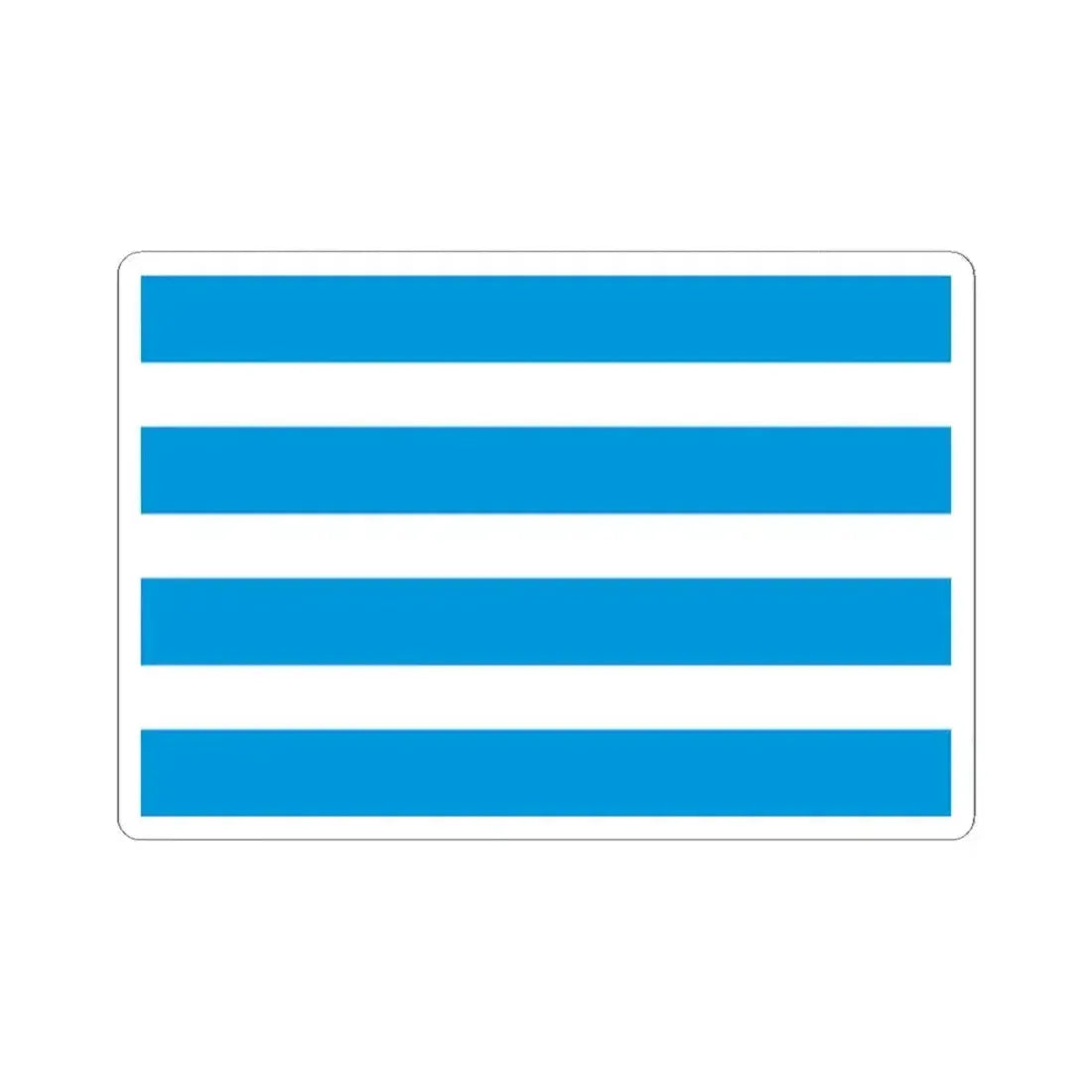 Flag of Most Czech Republic - STICKER Vinyl Kiss-Cut Decal 2 Inch White - The Sticker Space