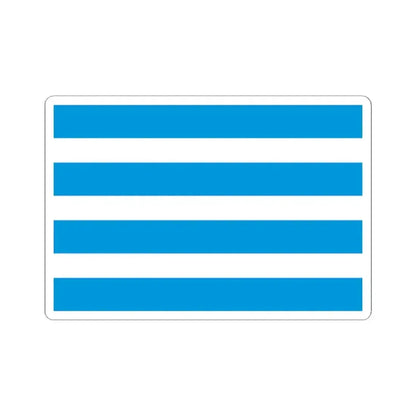 Flag of Most Czech Republic - STICKER Vinyl Kiss-Cut Decal 2 Inch White - The Sticker Space