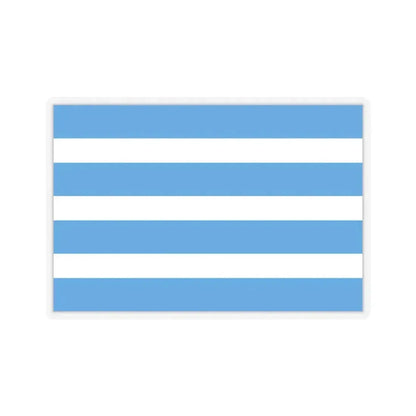 Flag of Most Czech Republic - STICKER Vinyl Kiss-Cut Decal 3 Inch Transparent - The Sticker Space