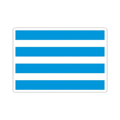 Flag of Most Czech Republic - STICKER Vinyl Kiss-Cut Decal 3 Inch White - The Sticker Space