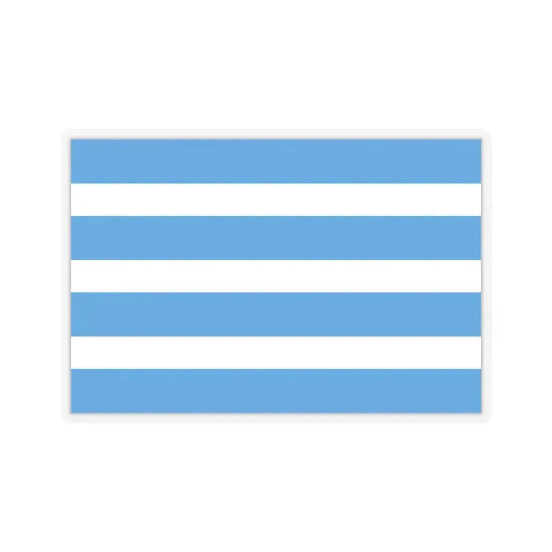 Flag of Most Czech Republic - STICKER Vinyl Kiss-Cut Decal 4 Inch Transparent - The Sticker Space