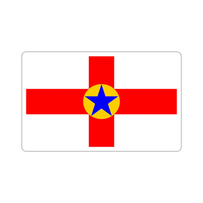 Flag of Mosta 1993 to 2007 Malta STICKER Vinyl Die-Cut Decal-3 Inch-The Sticker Space