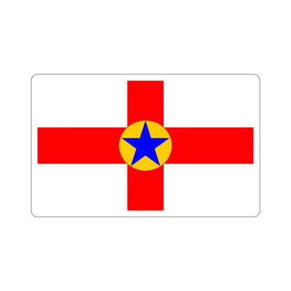 Flag of Mosta 1993 to 2007 Malta STICKER Vinyl Die-Cut Decal-4 Inch-The Sticker Space