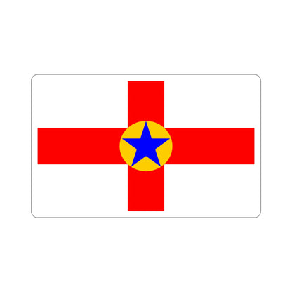 Flag of Mosta 1993 to 2007 Malta STICKER Vinyl Die-Cut Decal-5 Inch-The Sticker Space