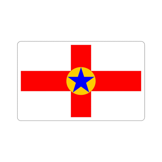 Flag of Mosta 1993 to 2007 Malta STICKER Vinyl Die-Cut Decal-6 Inch-The Sticker Space