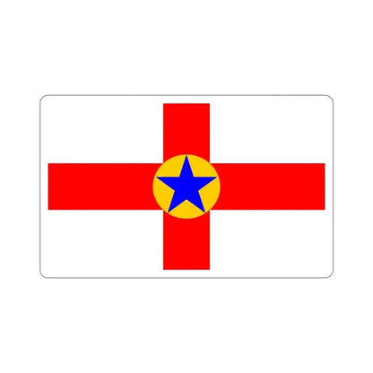 Flag of Mosta 1993 to 2007 Malta STICKER Vinyl Die-Cut Decal - The Sticker Space